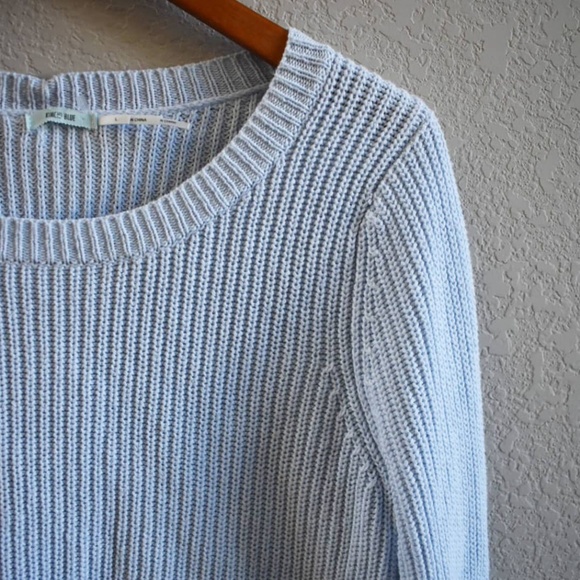 L | Kimchi blue | pointelle knit sweater - Picture 5 of 8